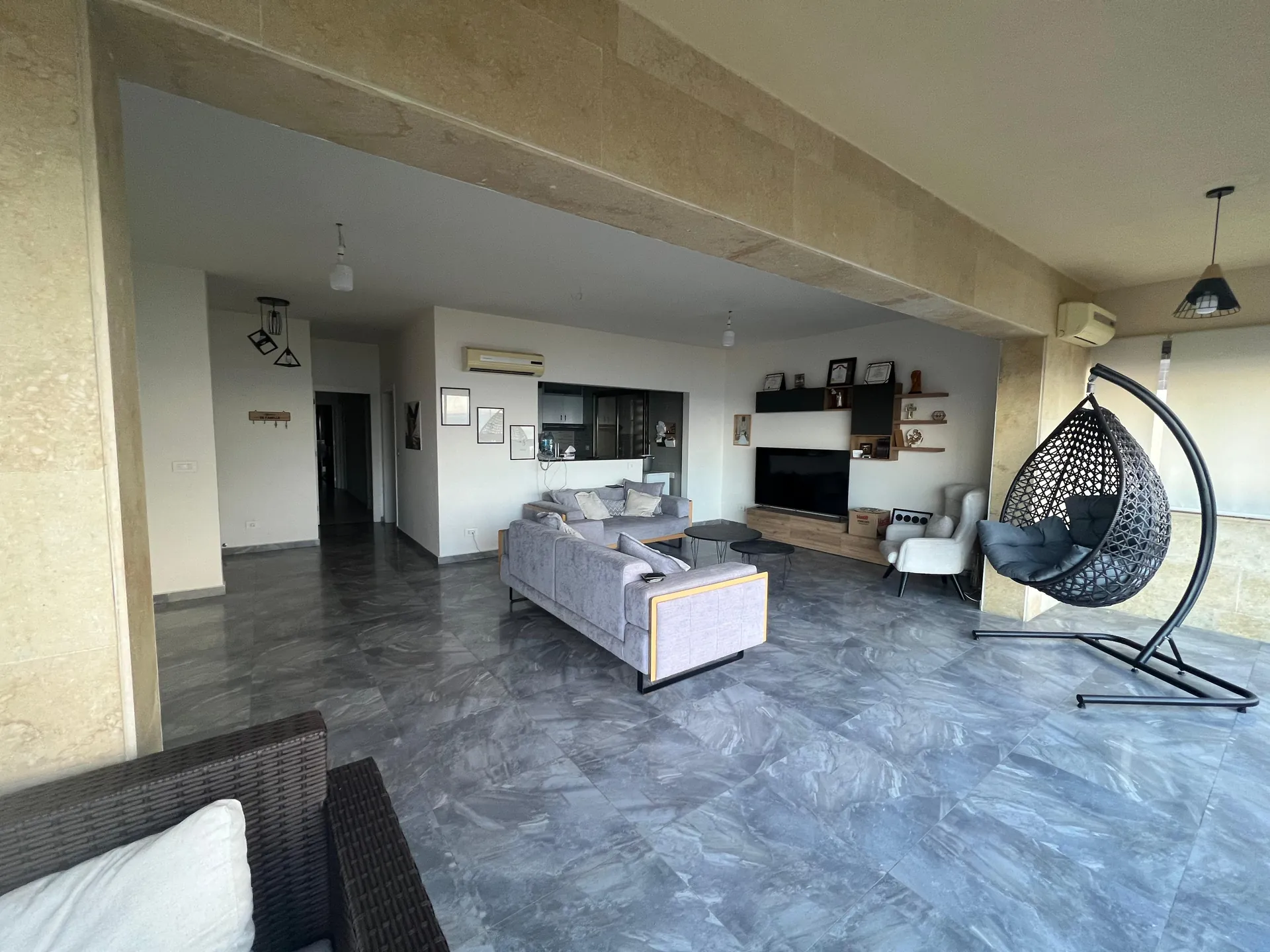 3-Bedroom Apartment For Rent In Aamchit A Minute Away From the Highway