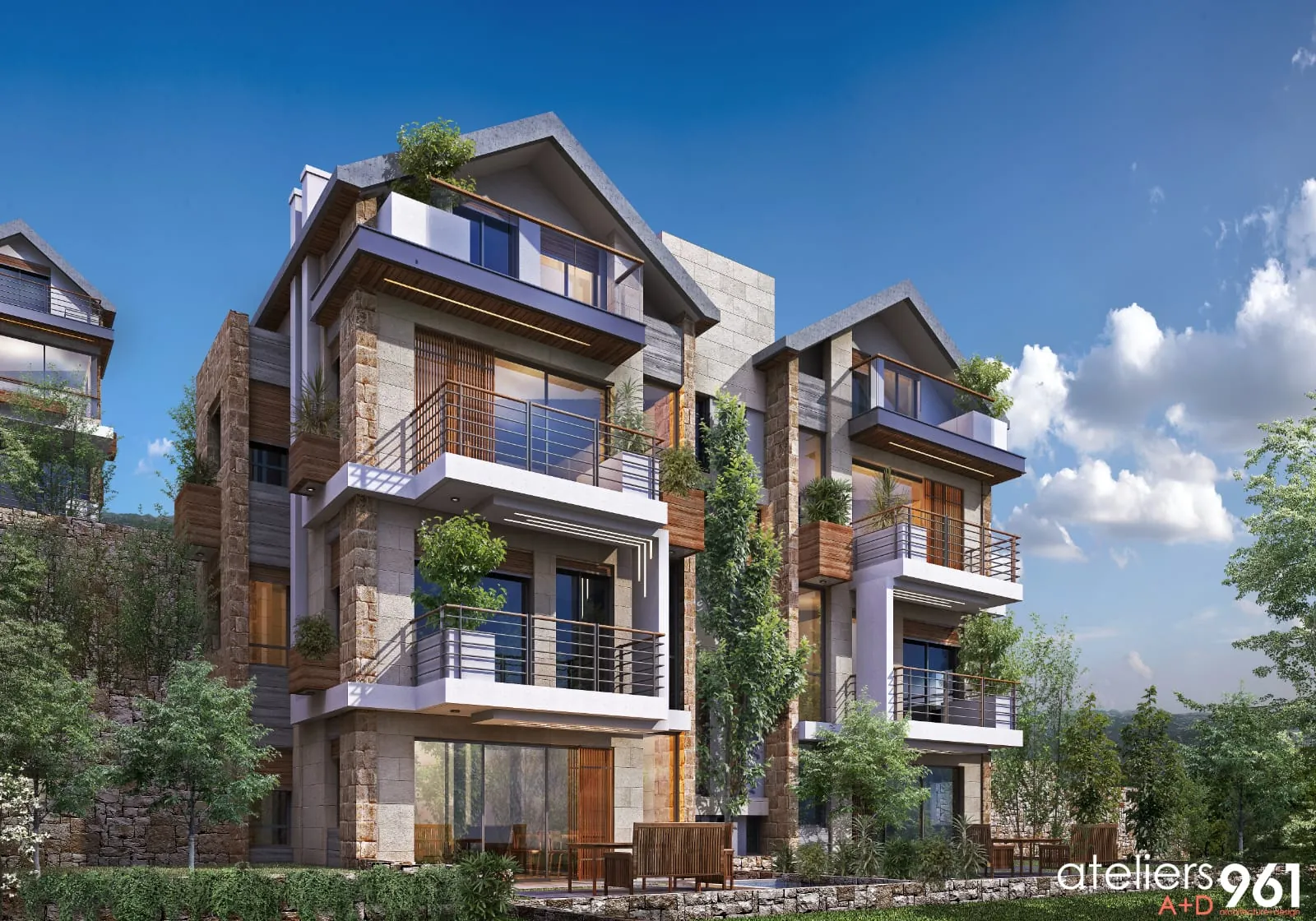 Under-Construction Triplex Chalet For Sale In Laqlouq With Installments
