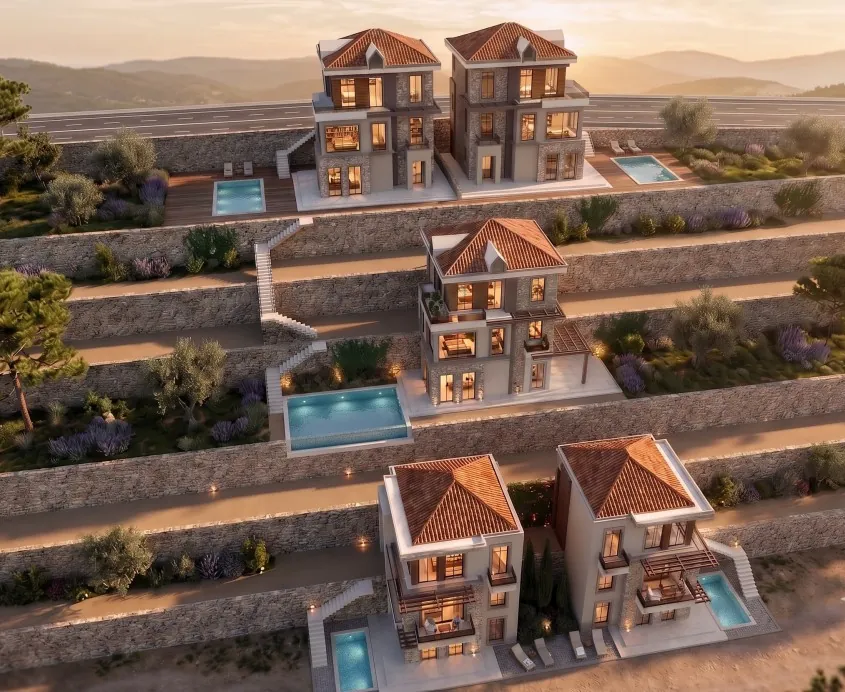 Land With Sea and Mountain View For Sale in Aabrine, Batroun — الصورة 9
