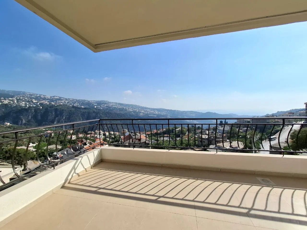 Spacious Duplex with Mountain & Sea view For Sale in Jeita