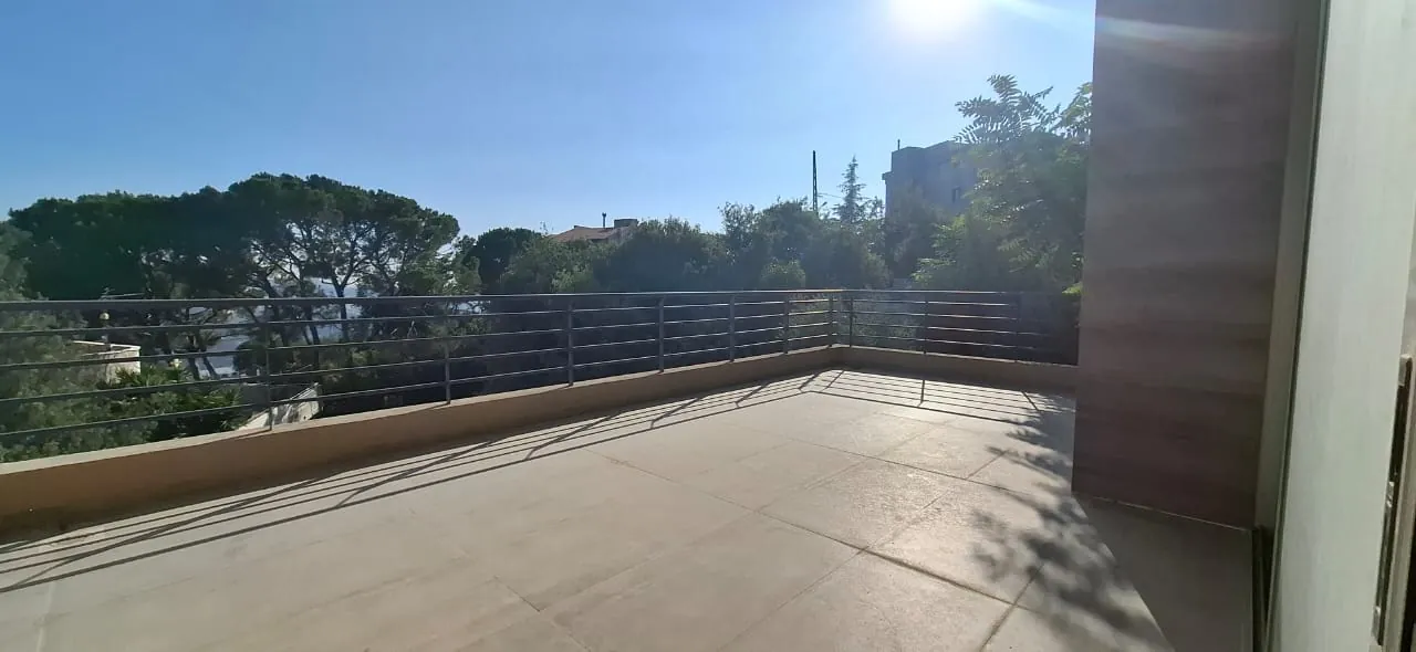 3-Bedroom Apartment with Small Garden & Large Balcony For Sale in Jeita