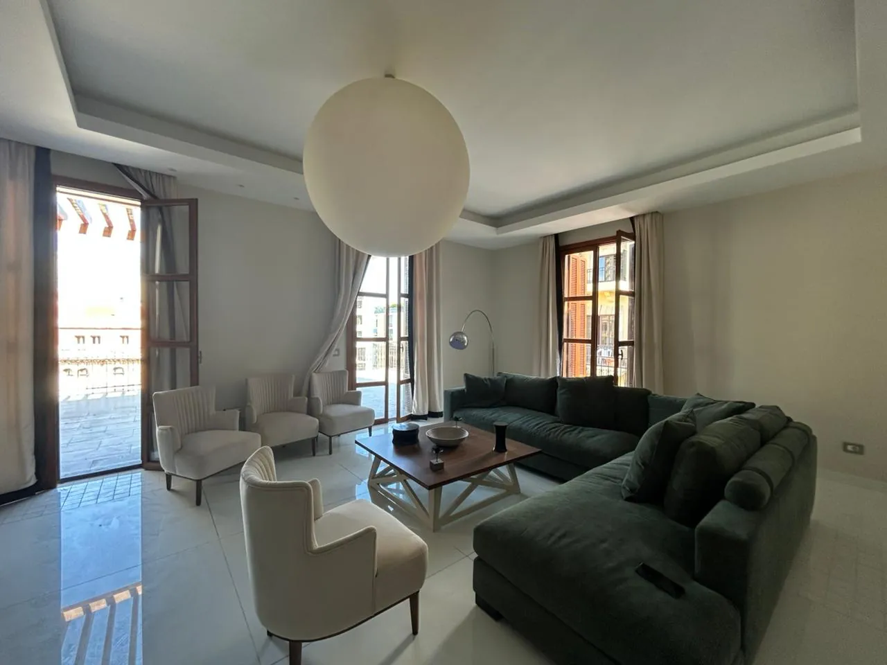 Furnished Apartment with City View For Rent in Prime Location in Down Town