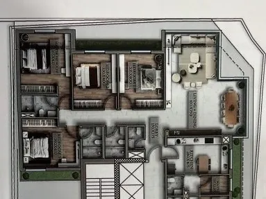 Under-construction 4-Bedroom Apartment For Sale in Verdun — الصورة 2