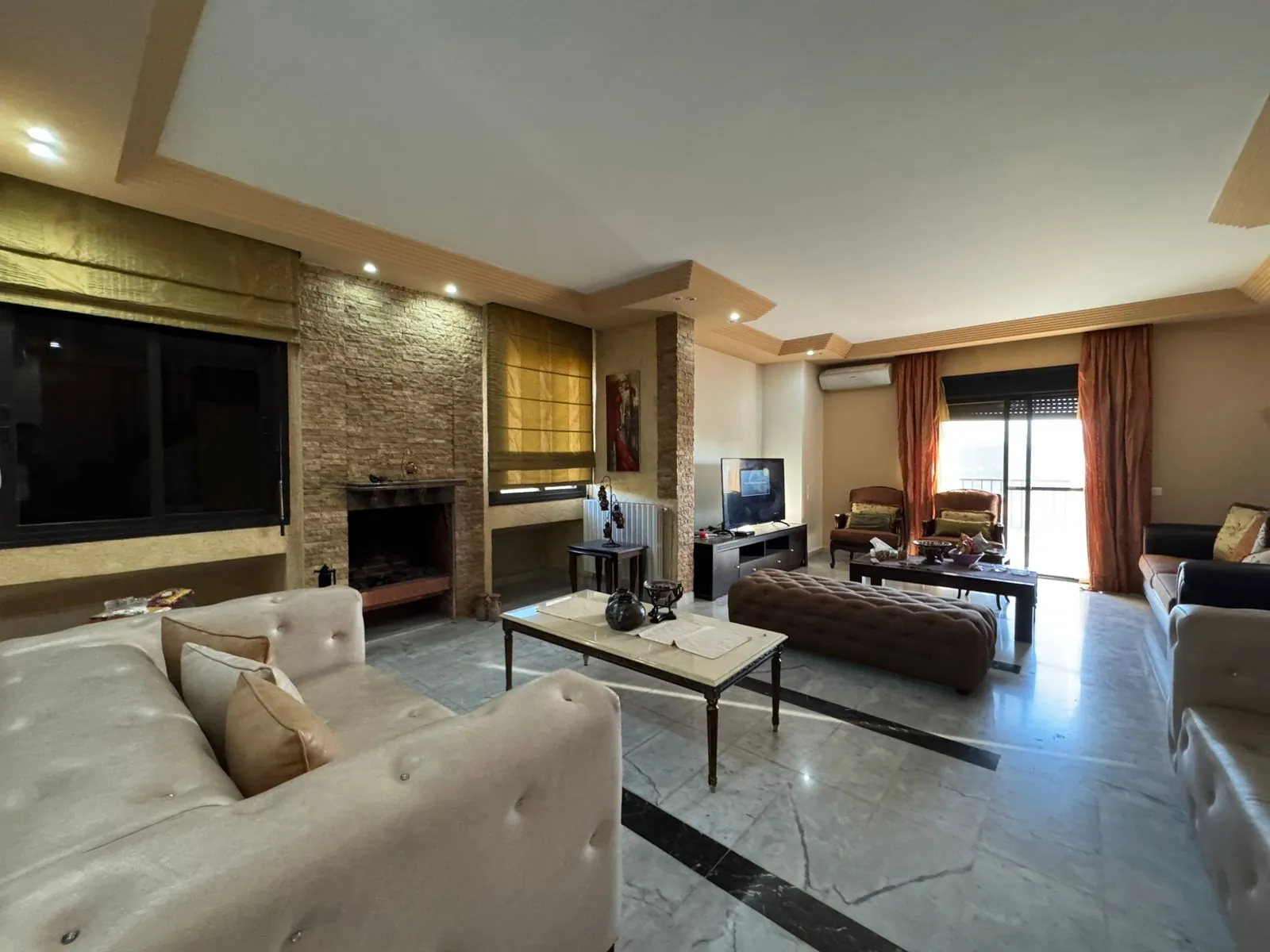 Fully Furnished And Decorated Apartment For Rent in Baabdat