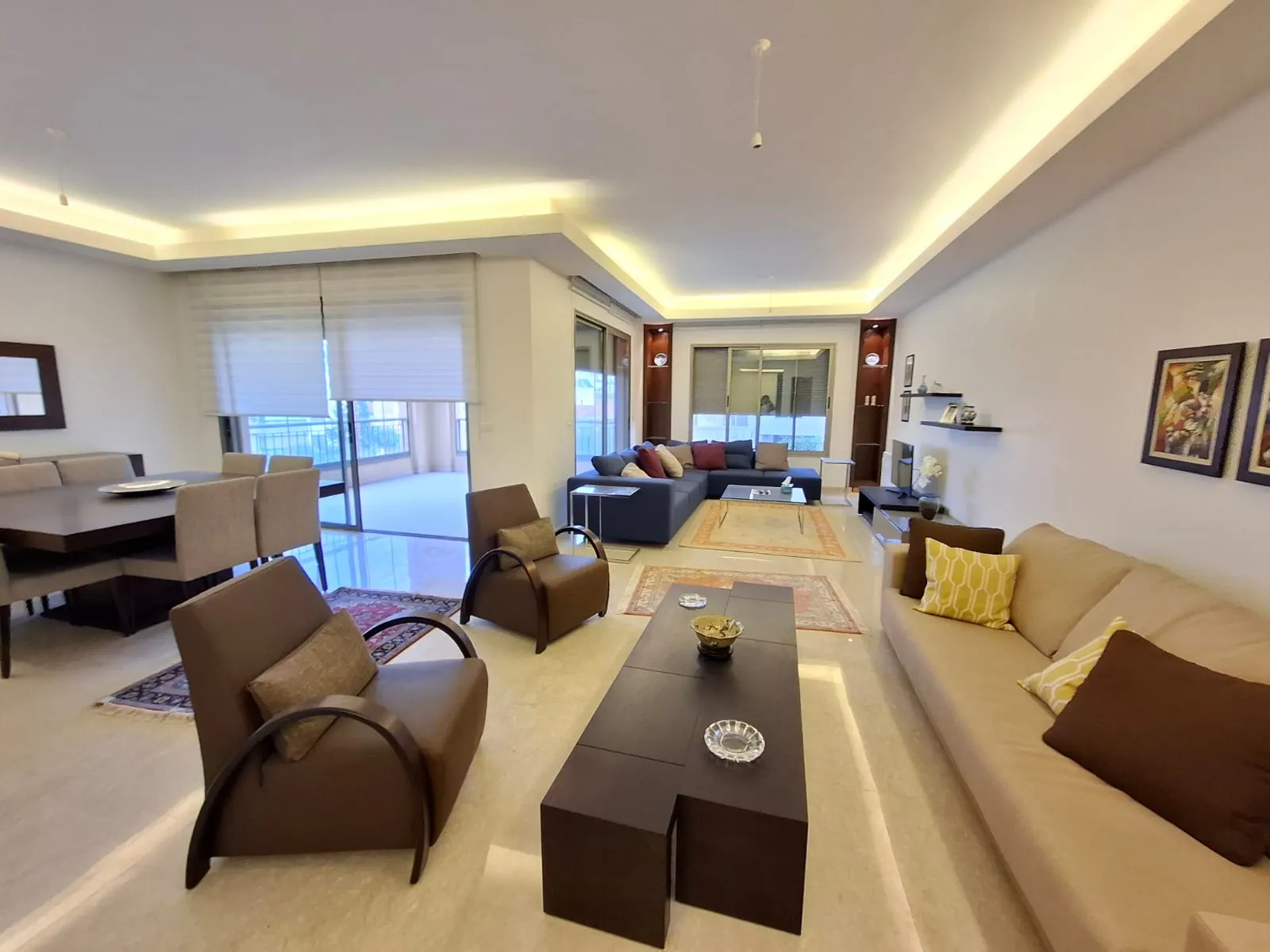 Spacious Unfurnished Apartment With Garden For Sale in Adma