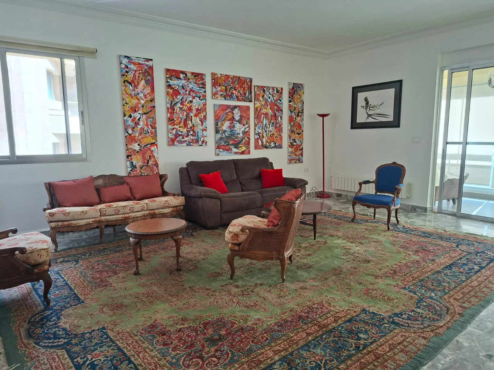 3-Bedroom Apartment with Partial Sea View For Sale in Raouche, Beirut