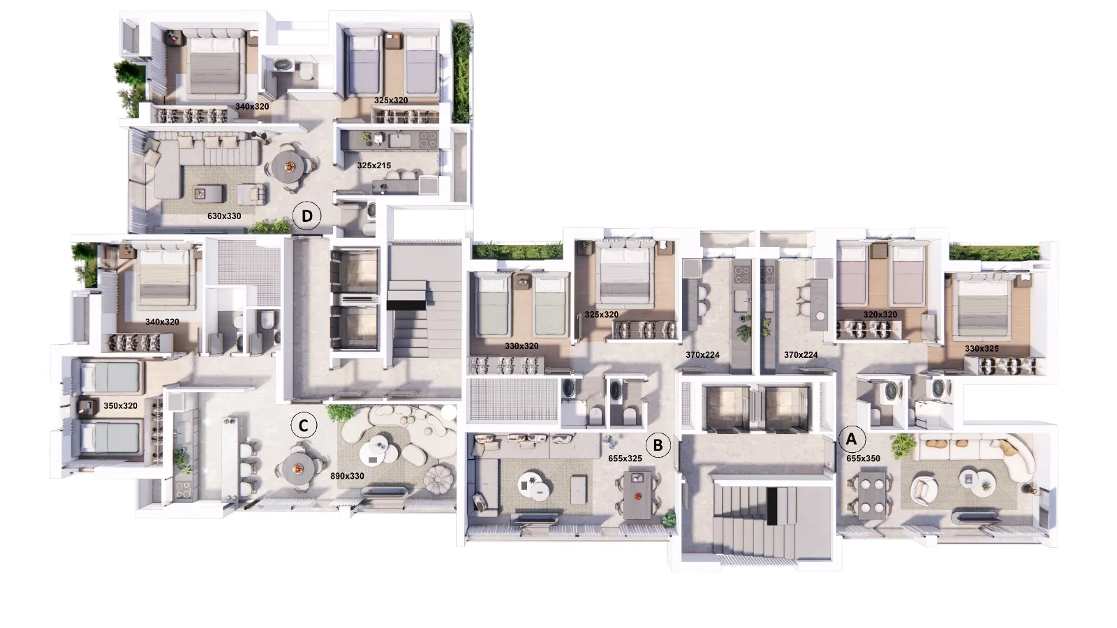 An Under-Construction Apartment For Sale in A Prime Location in Antelias — الصورة 7