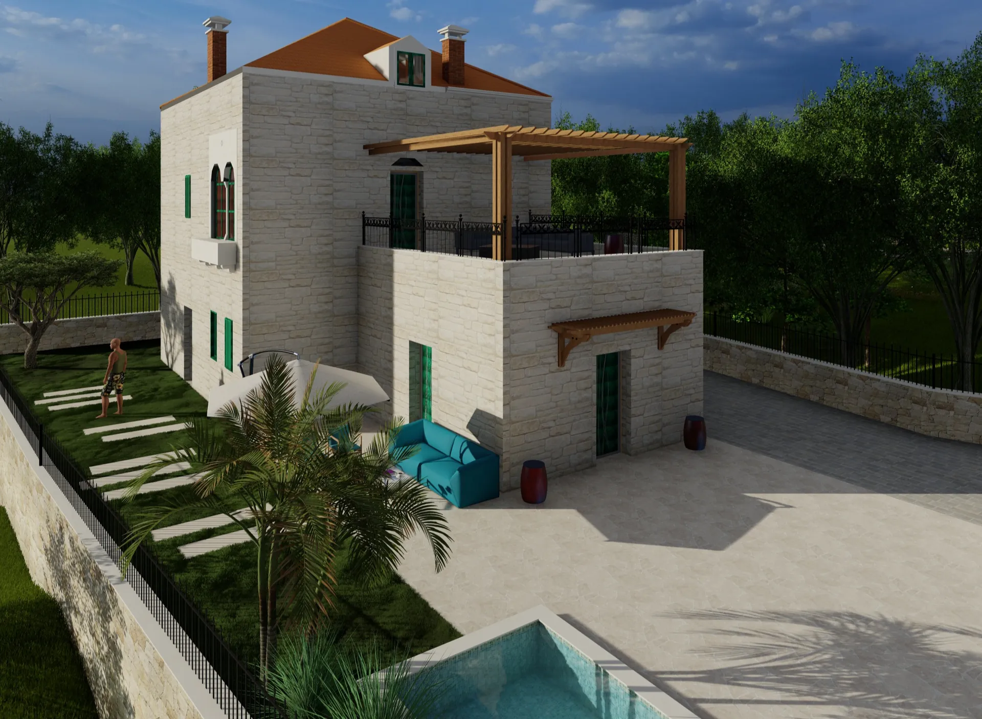Under-Construction Villa For Sale in Chabtine — photo 4