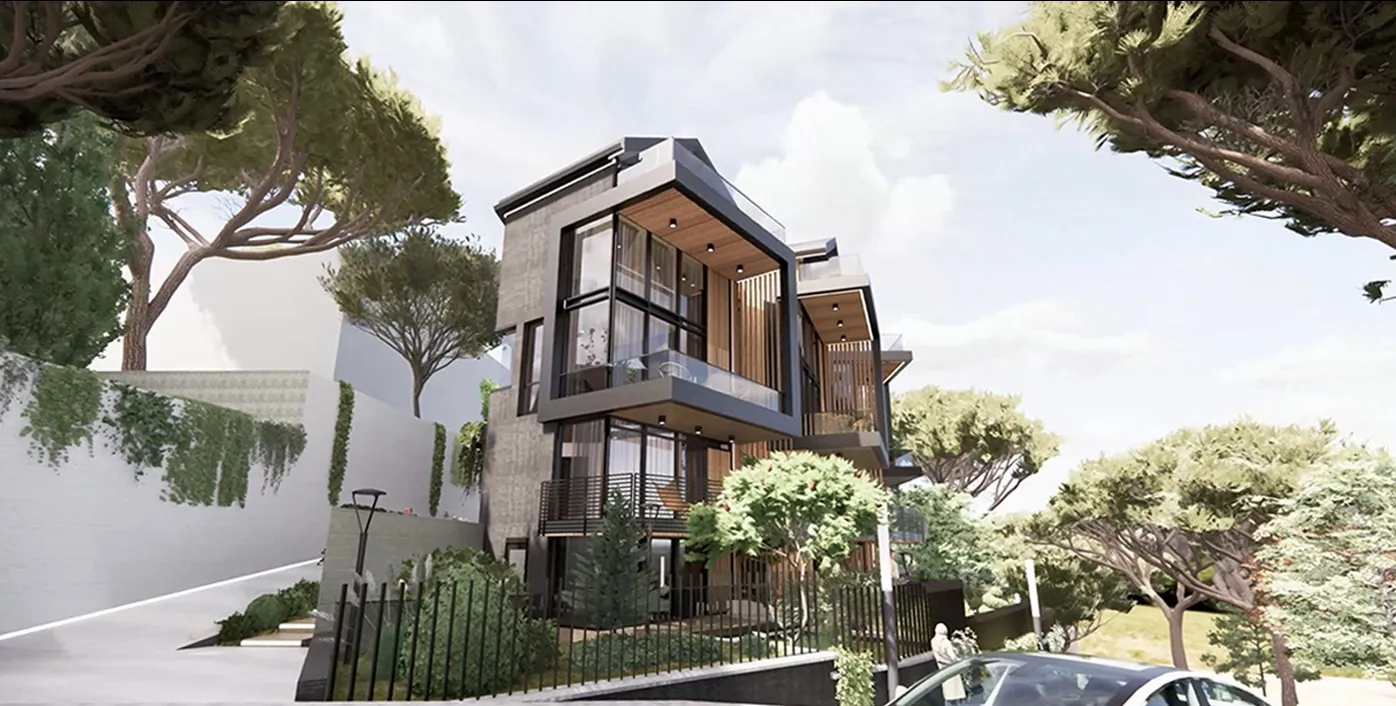 Under construction 3-Bedroom Duplex Chalet with Garden For Sale in Fakra — الصورة 2