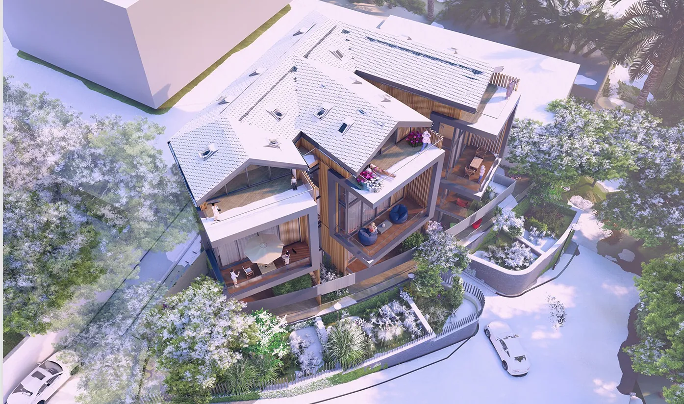 Under construction 3-Bedroom Duplex Chalet with Garden For Sale in Fakra — الصورة 6
