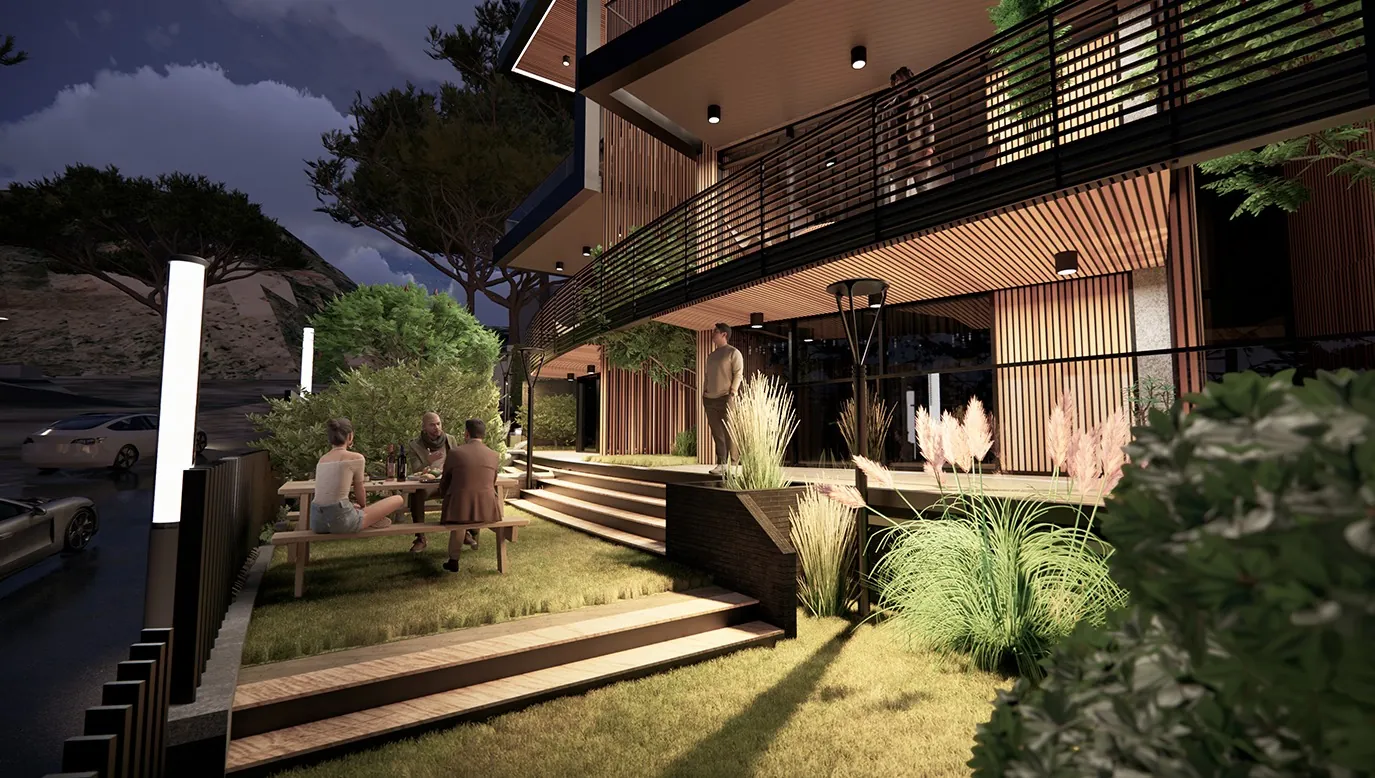Under construction 3-Bedroom Duplex Chalet with Garden For Sale in Fakra — الصورة 8