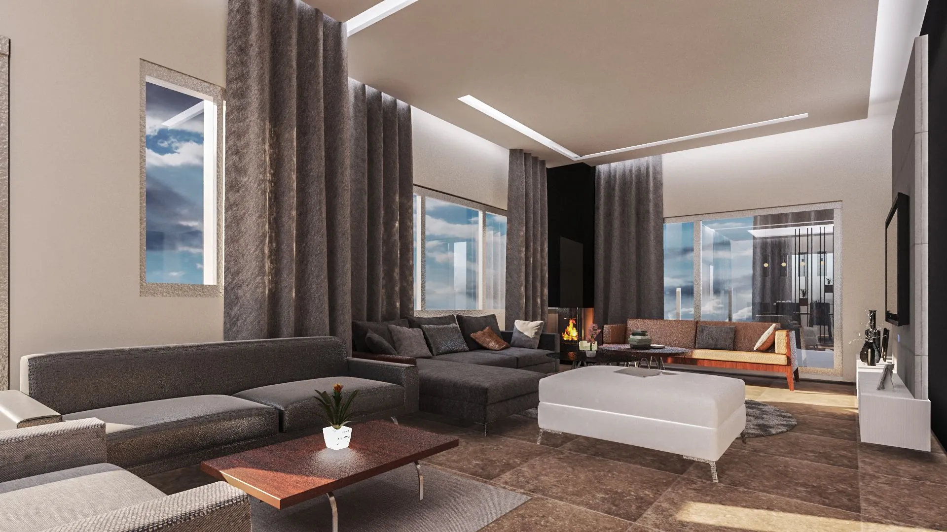 Land With Under-Construction Villa For Sale in Monsef — الصورة 7
