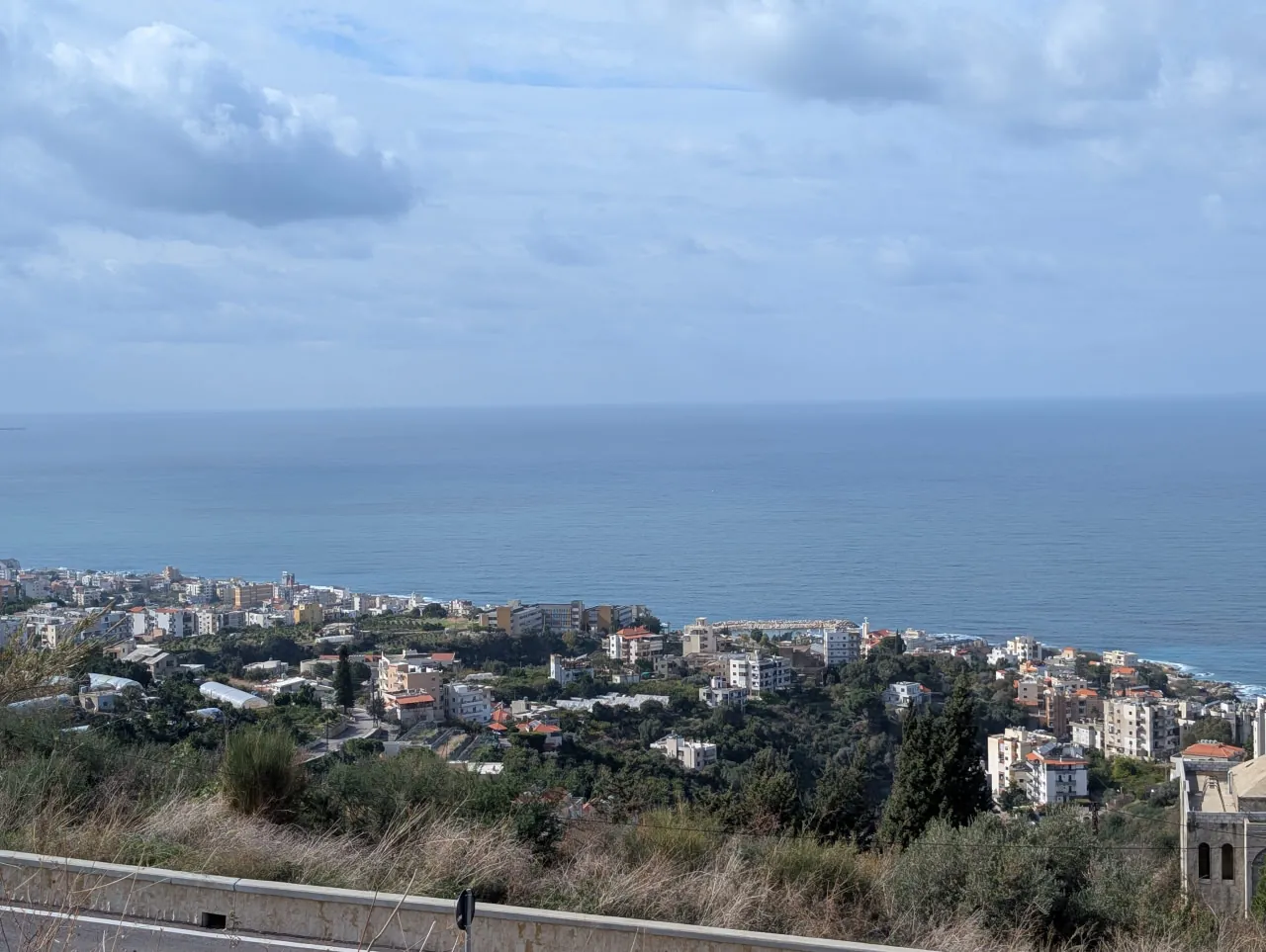 2,000 SQM Land with Sea View For Sale in Nammoura, Kesrouane