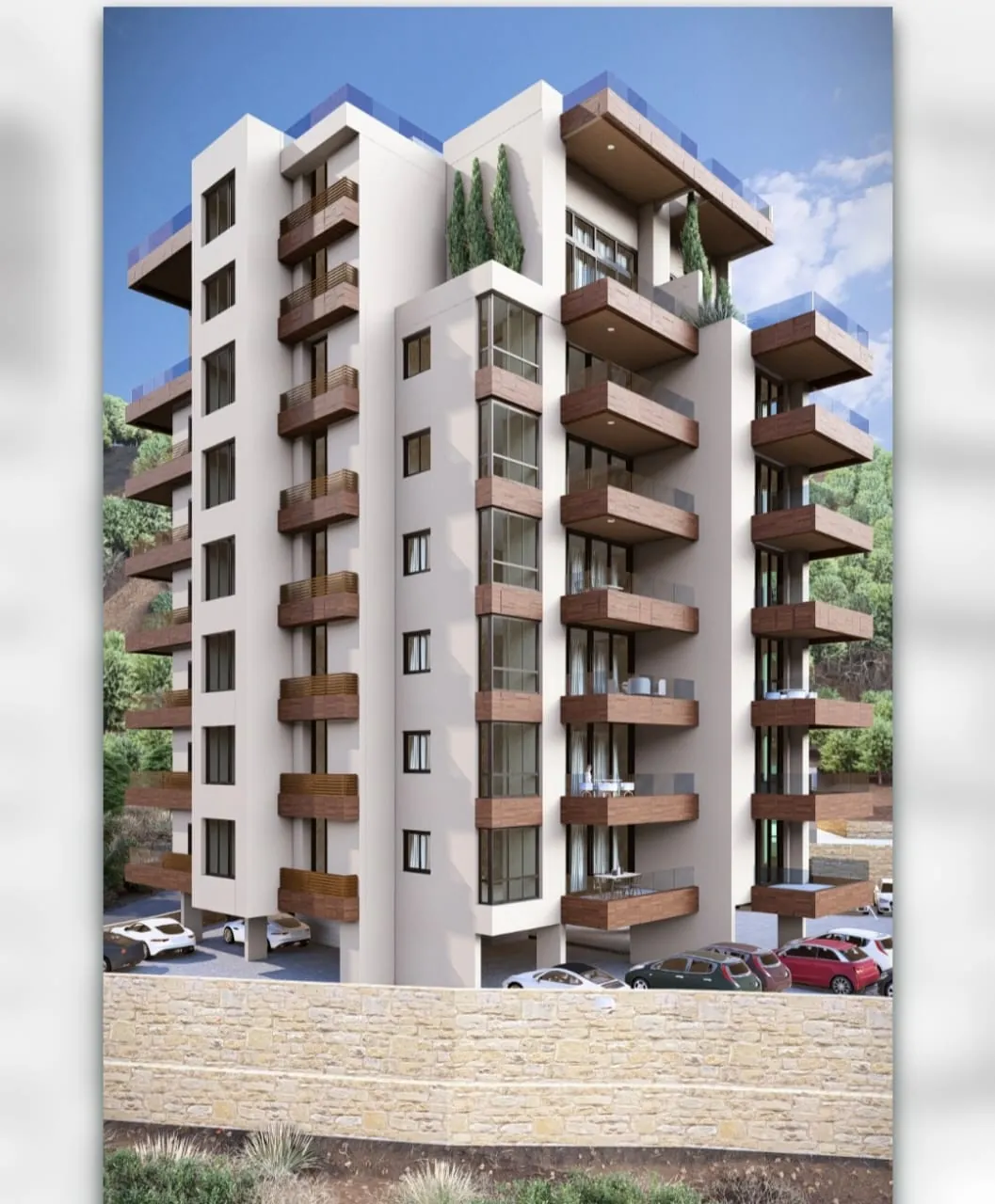 An Under-Construction Apartment For Sale in Kfaryassine With Payment Facilities — الصورة 2