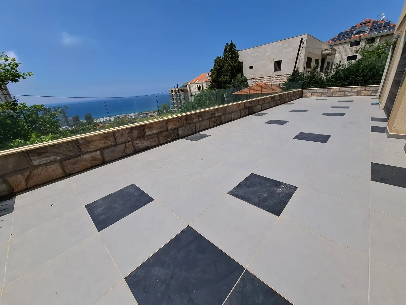 Modern Furnished 3-Bedroom Apartment with Terrace For Sale in Kfaryassine
