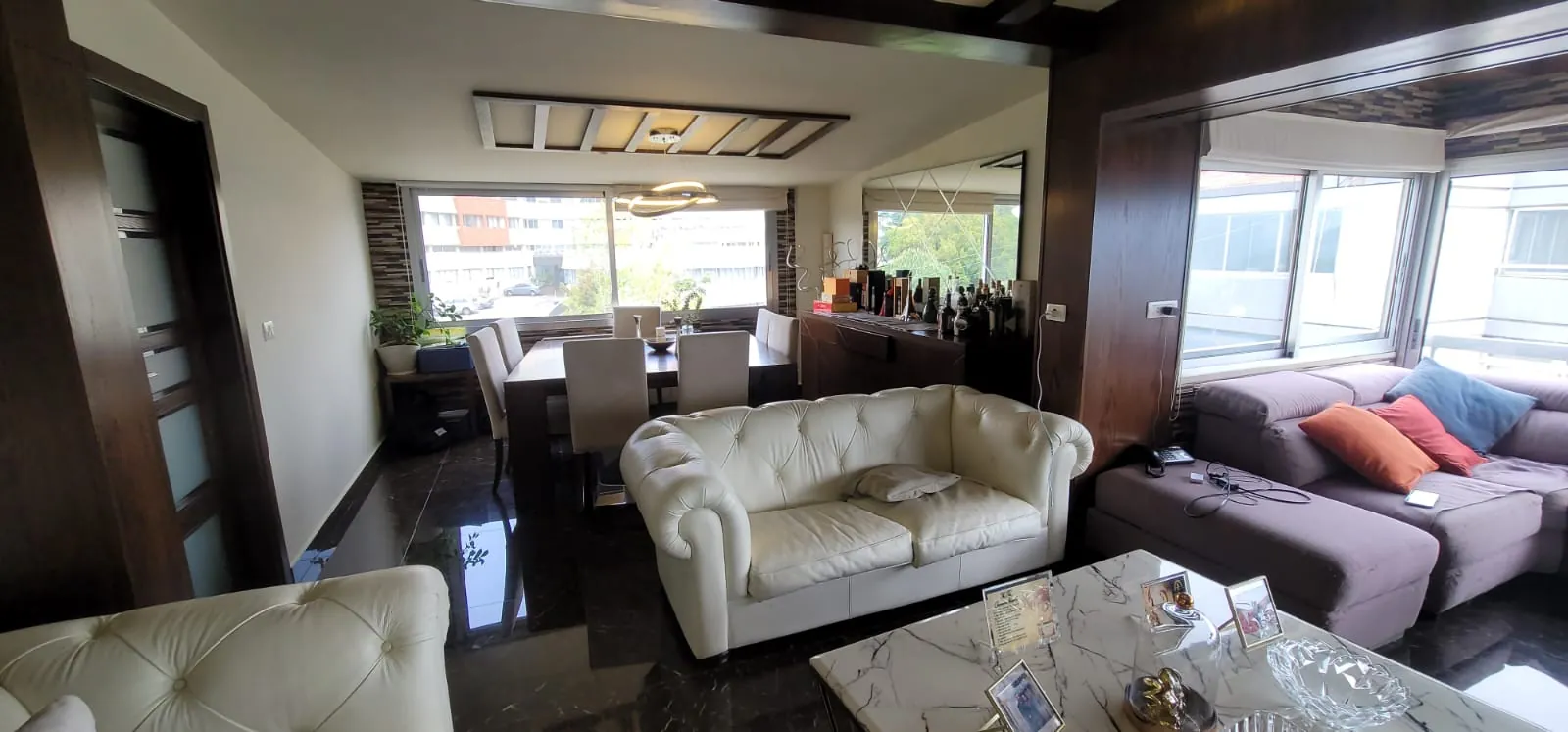 Fully Furnished Apartment with Mountain View For Sale in Ajaltoun — الصورة 5