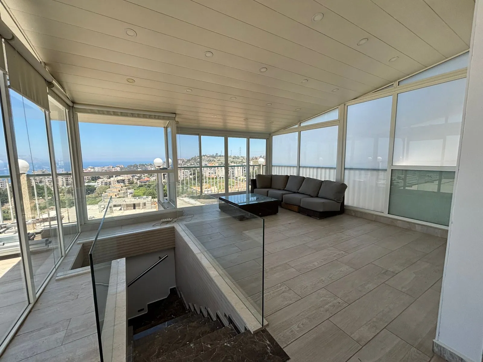 Duplex With Open Sea View in A Gated Community For Sale In Dbayeh — الصورة 4