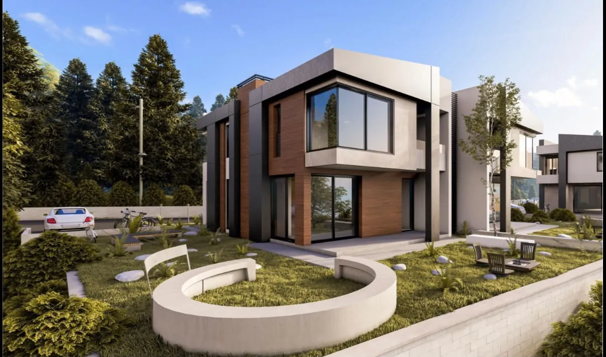 Villa Under Construction With Garden For Sale in Bcharre, Qnawer — الصورة 5