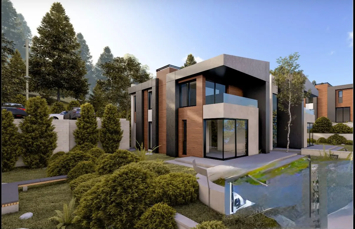 Villa Under Construction With Garden For Sale in Bcharre, Qnawer — الصورة 6