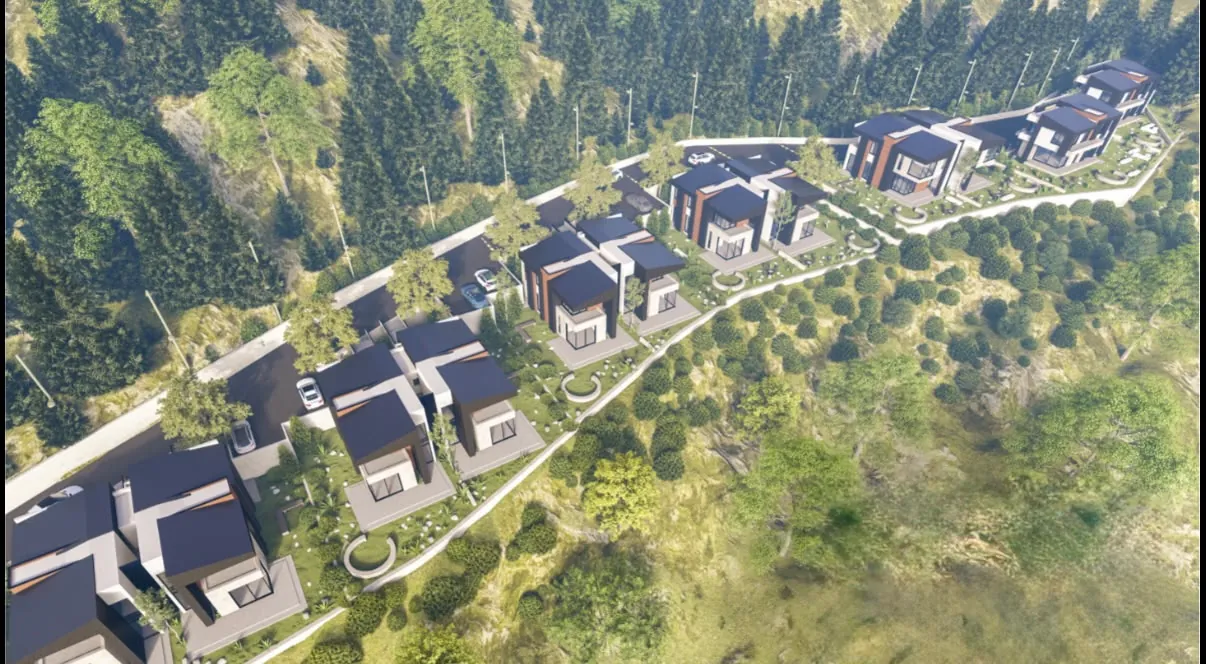 Villa Under Construction With Garden For Sale in Bcharre, Qnawer — الصورة 9