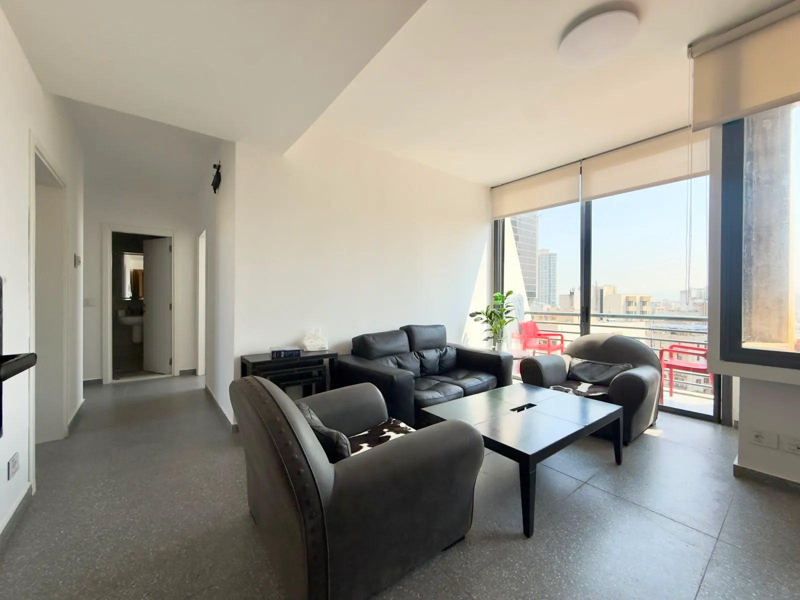 Modern Loft with City View For Rent in Achrafieh, Carré D'or
