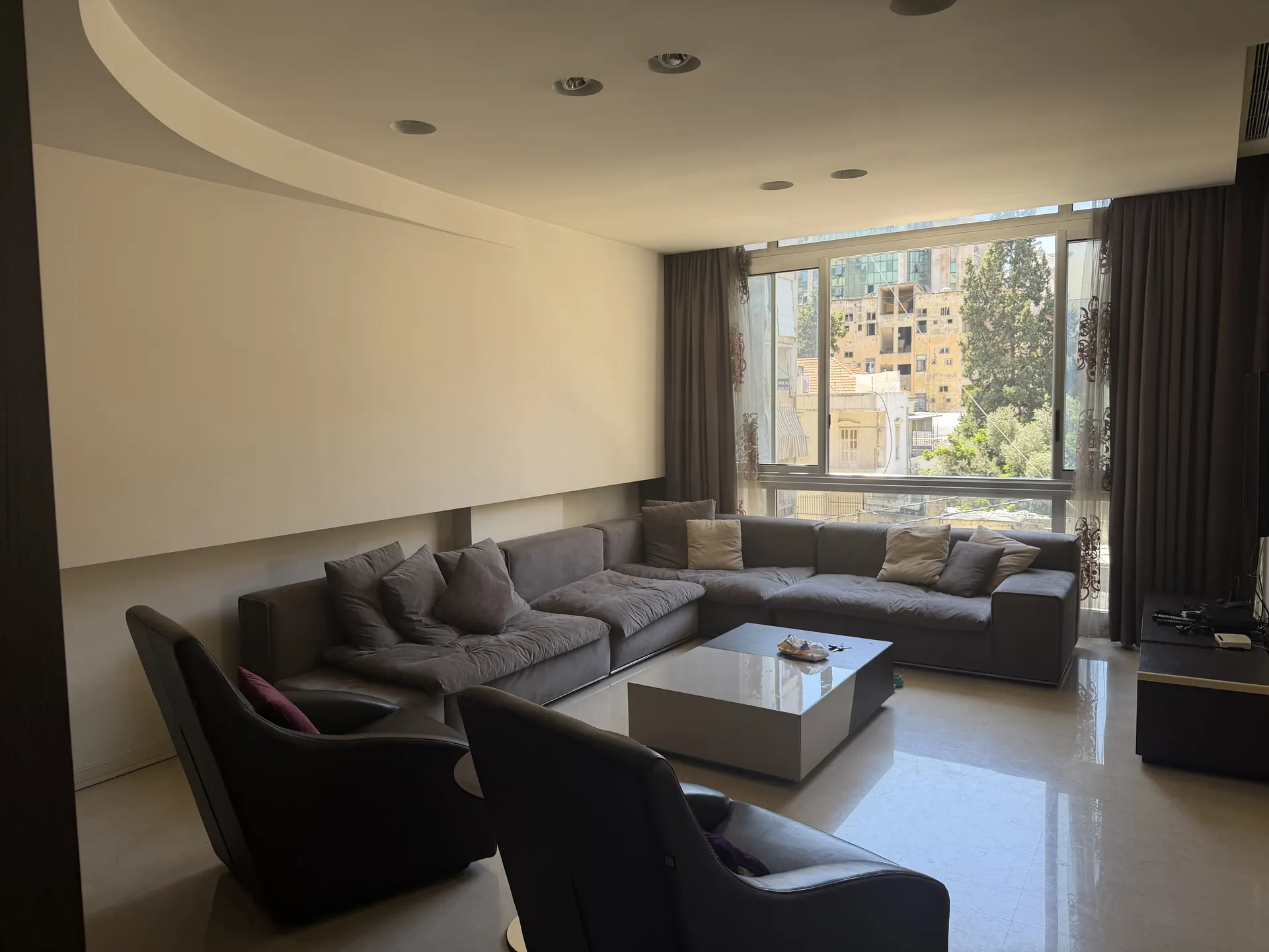 High-End Renovated Apartment For Rent in Ras El Nabeh, Beirut