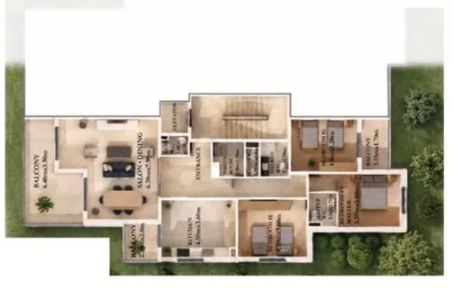 Under-Construction! Apartment with Garden For Sale in Dawhit El Hoss — الصورة 4
