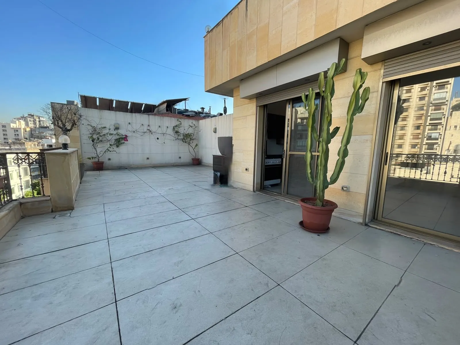 Sunny Rooftop Apartment For Rent in Bliss, Ras Beirut — الصورة 2