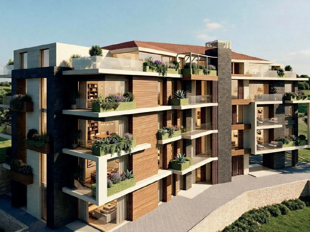 Under-construction project! 3-Bedroom Apartment with Garden For Sale in Amchit