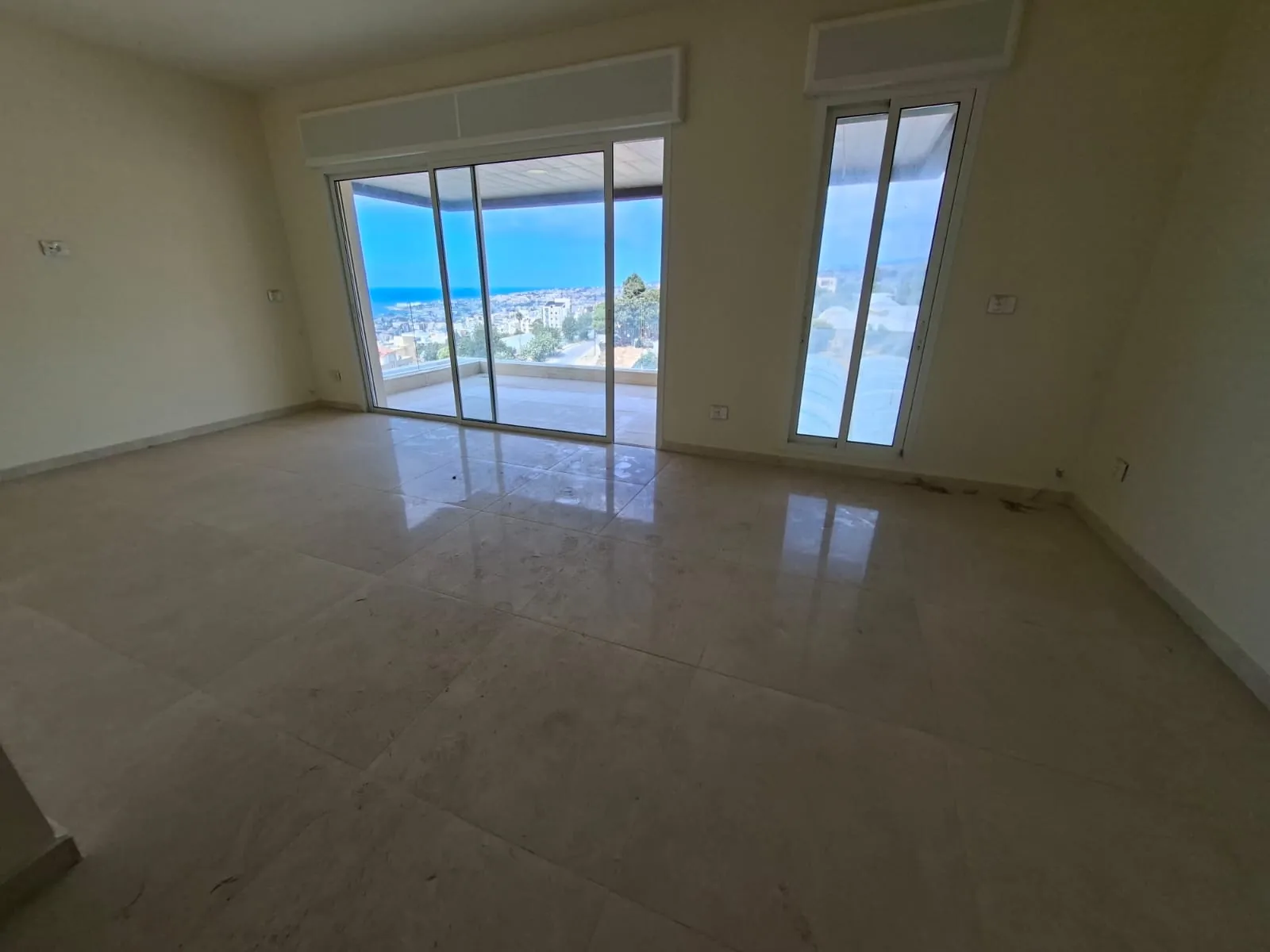 Duplex With Panoramic Sea View For Sale in Blat, Jbeil
