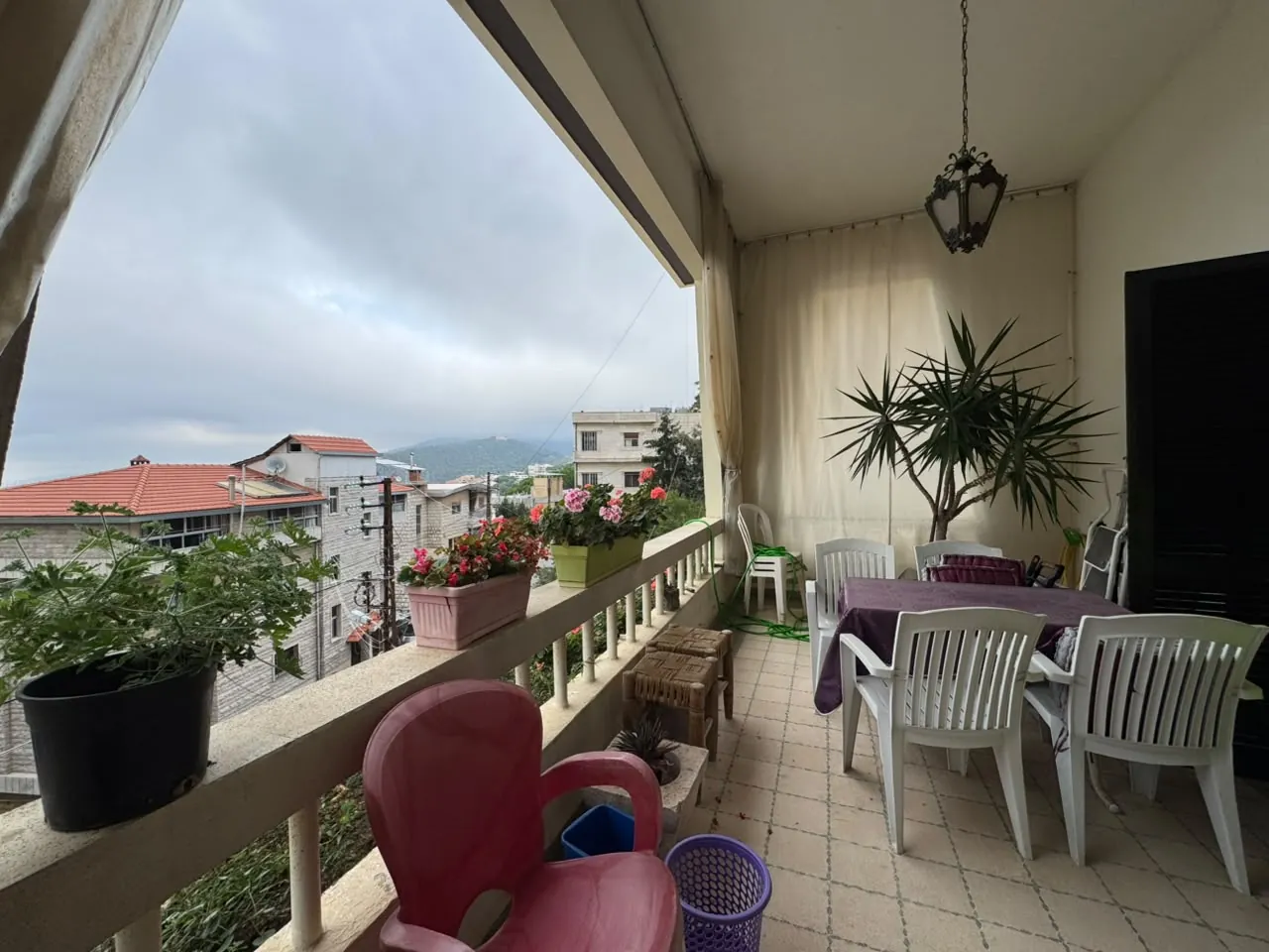 Apartment With Open View & Terrace For Sale in Broumana
