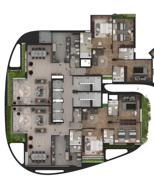 Under-Construction Project! 3-Bedroom Apartment For Sale in Koraytem, Beirut — الصورة 4