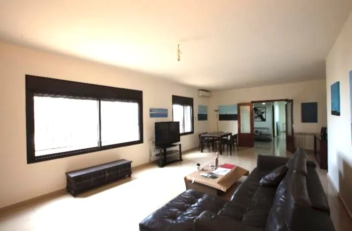 3-Bedroom Apartment with Terrace & Garden For Rent in Bsalim