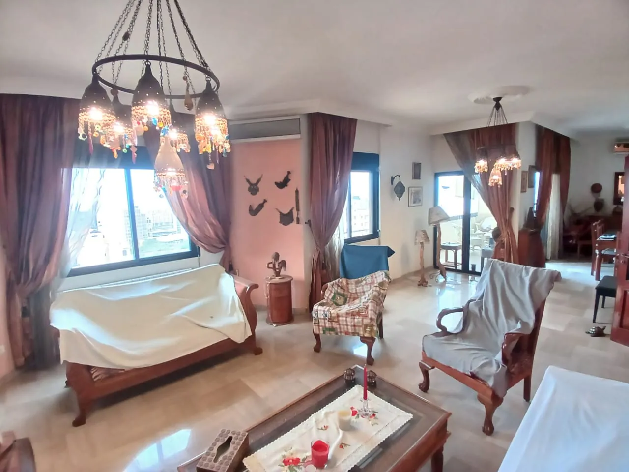 Hot Deal! Apartment with City & Sea View For Sale in Naccache