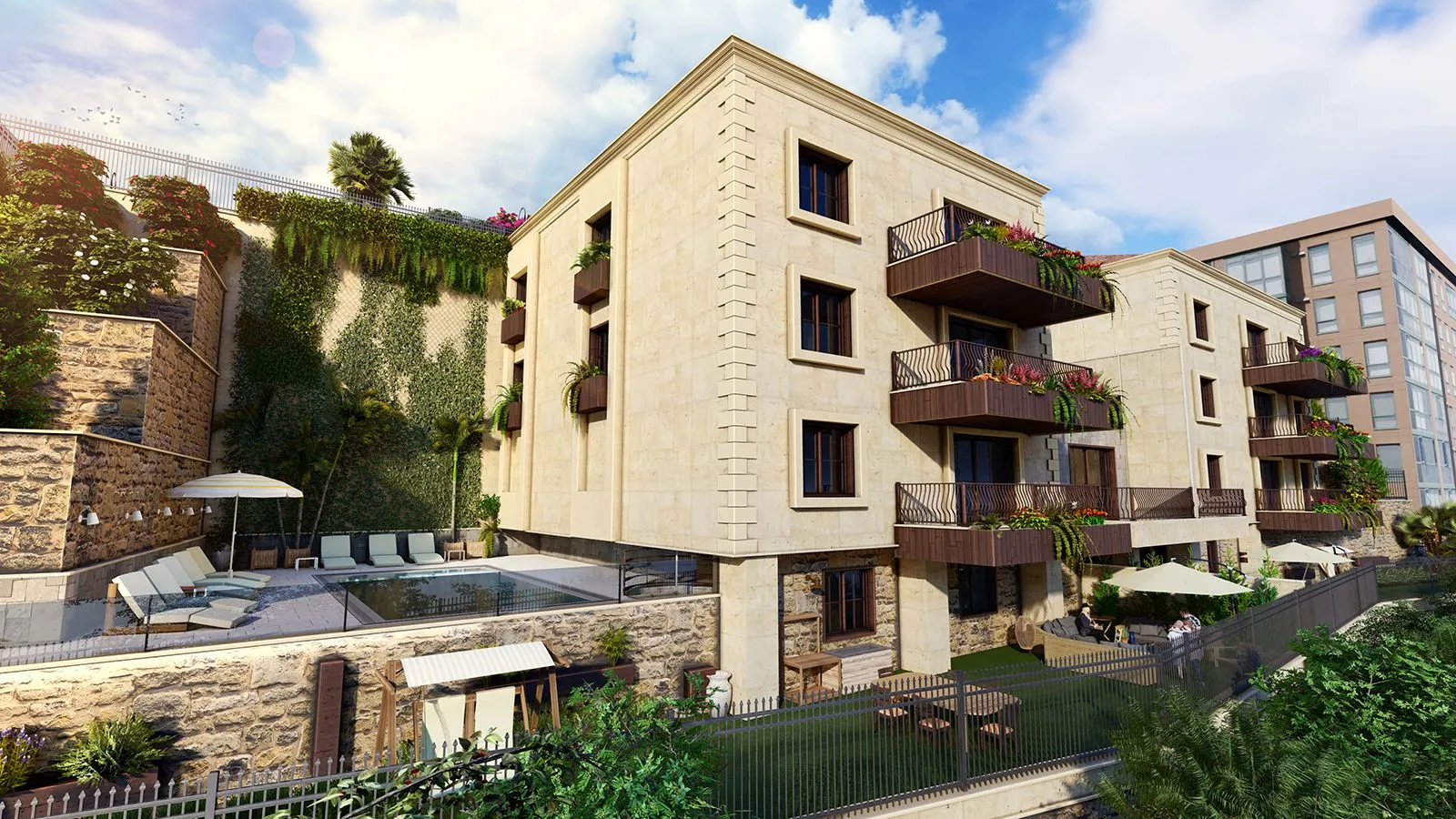 An Under-Construction Duplex With Big Garden For Sale in Yarzeh, Baabda — الصورة 2