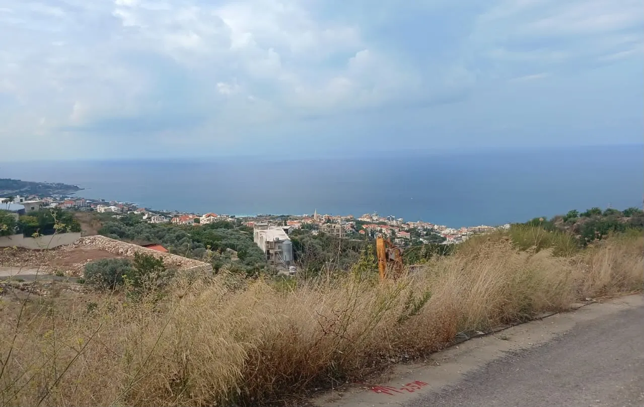 Exceptional Land with Open Sea View For Sale In Kfar Aabida, Batroun