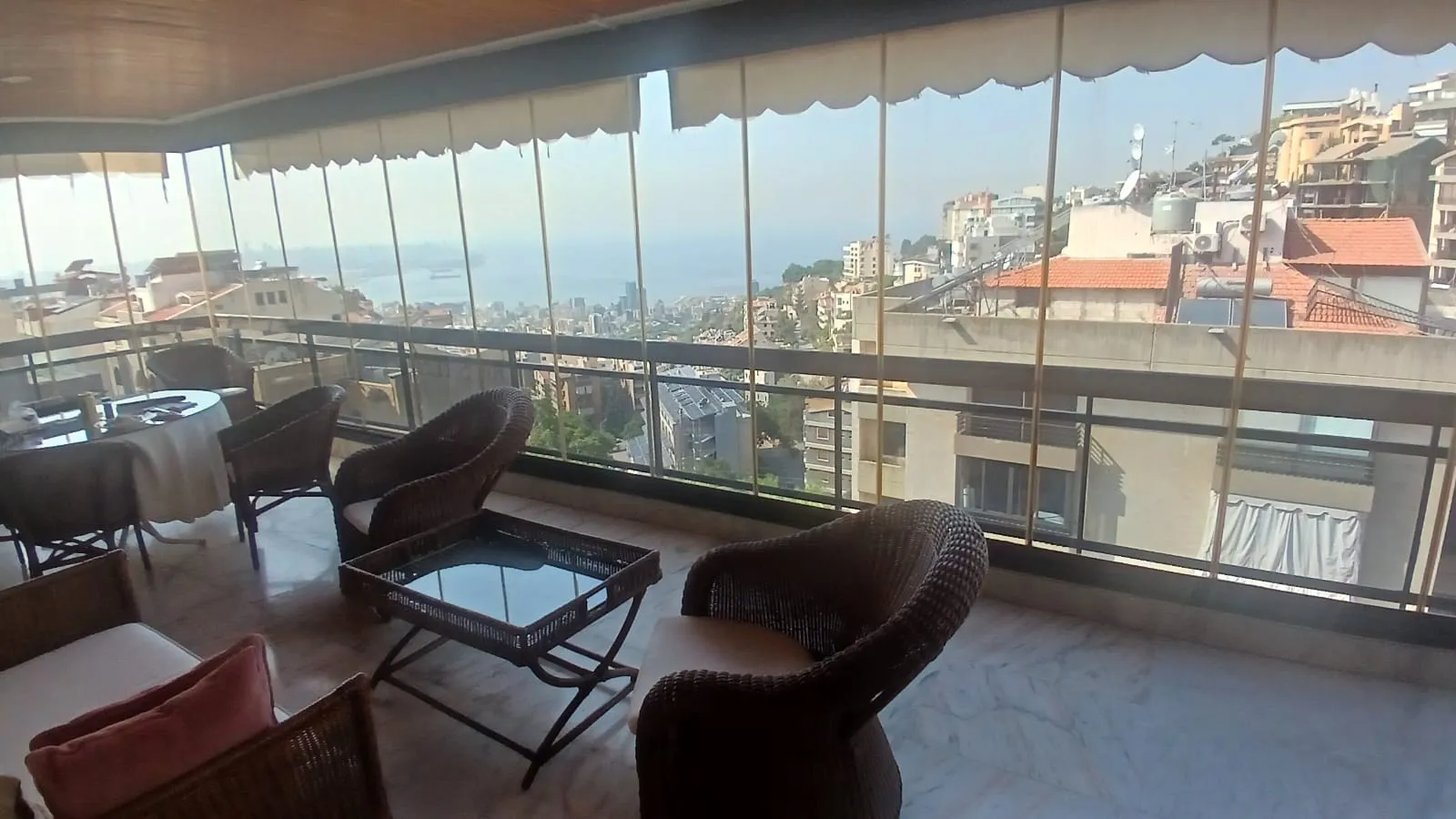 Spacious Apartment with Sea & City View For Sale in Rabieh — photo 3