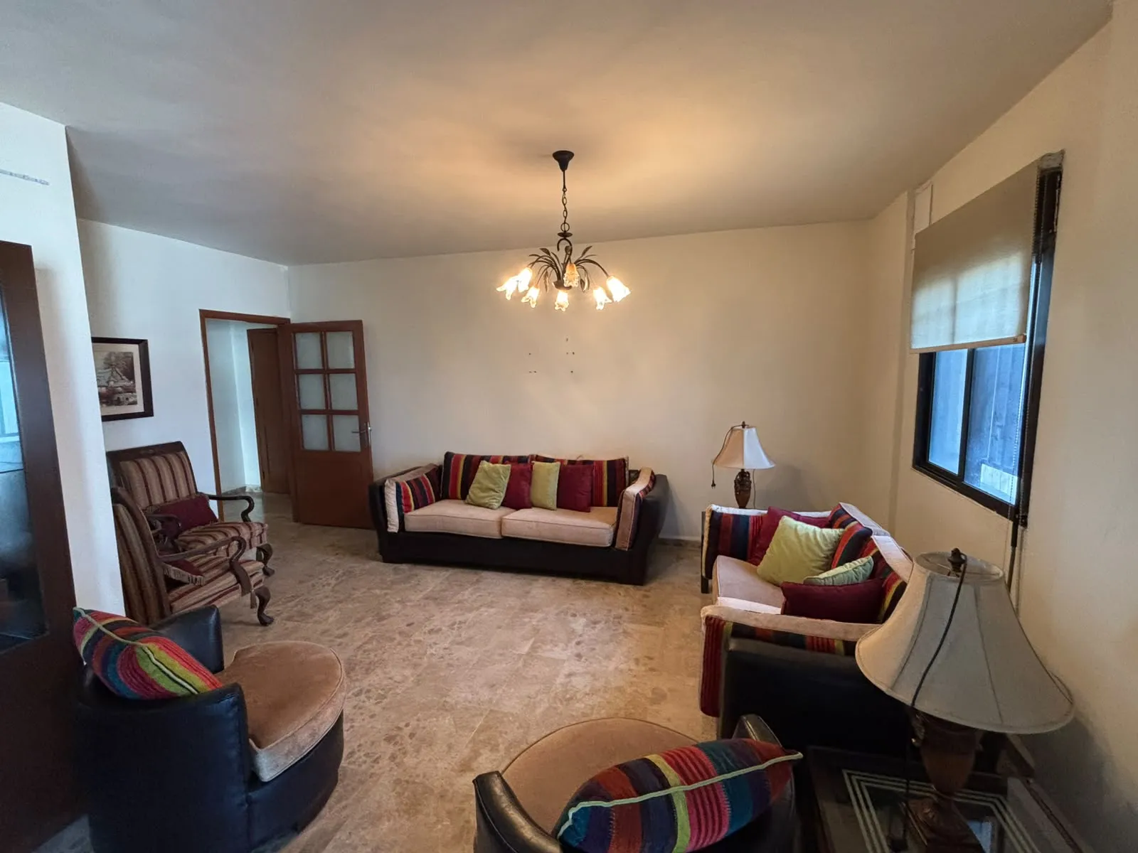 Semi-Furnished Apartment For Rent in Mtayleb