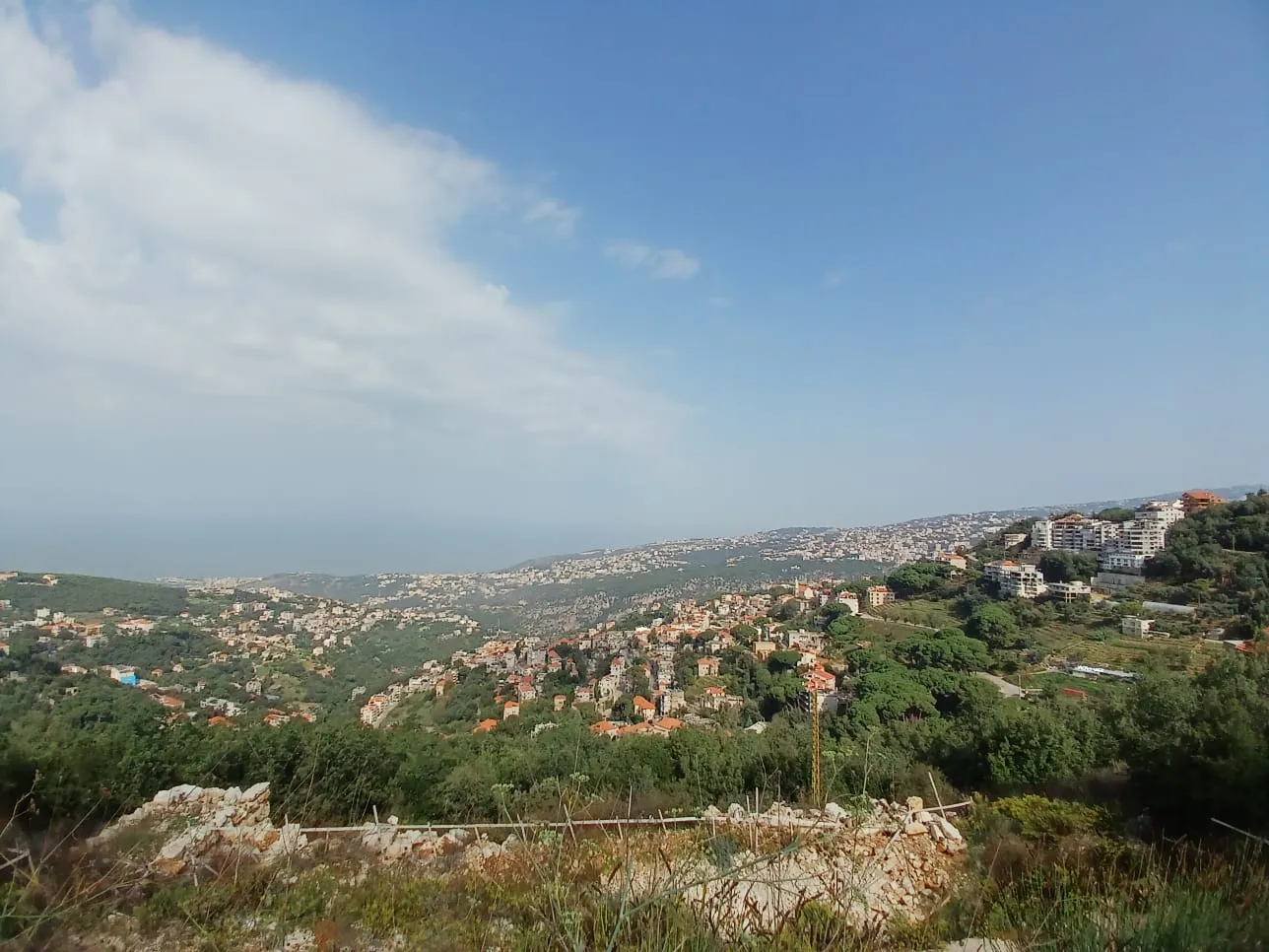 1,282 SQM Land With Panoramic View For Sale in Bikfaya — photo 3