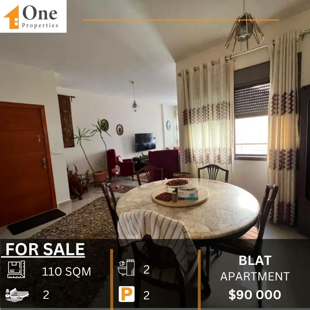 Brand New Apartment For Sale In Blat Jbeil