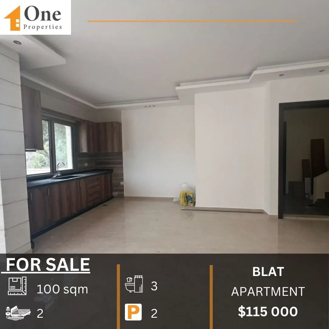 Brand New Apartment For Sale In Blat Jbeil