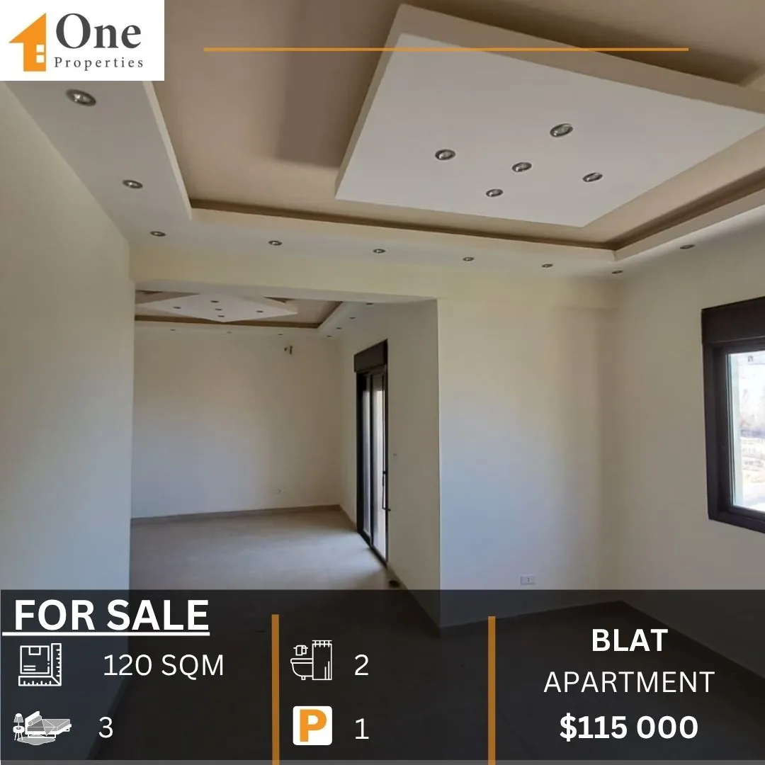 Brand New Apartment For Sale In Blat Jbeil