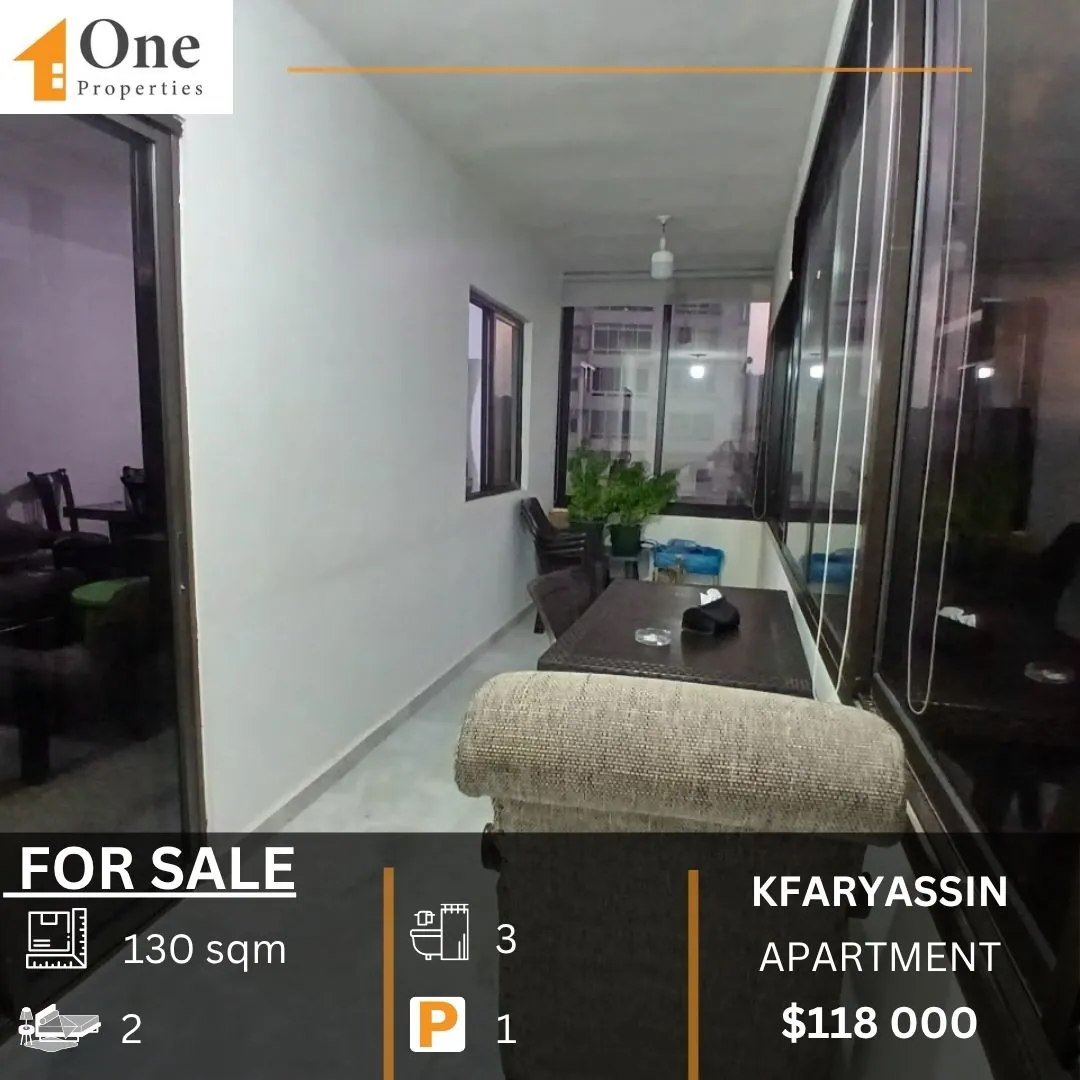 Apartment For Sale In Kfaryassine