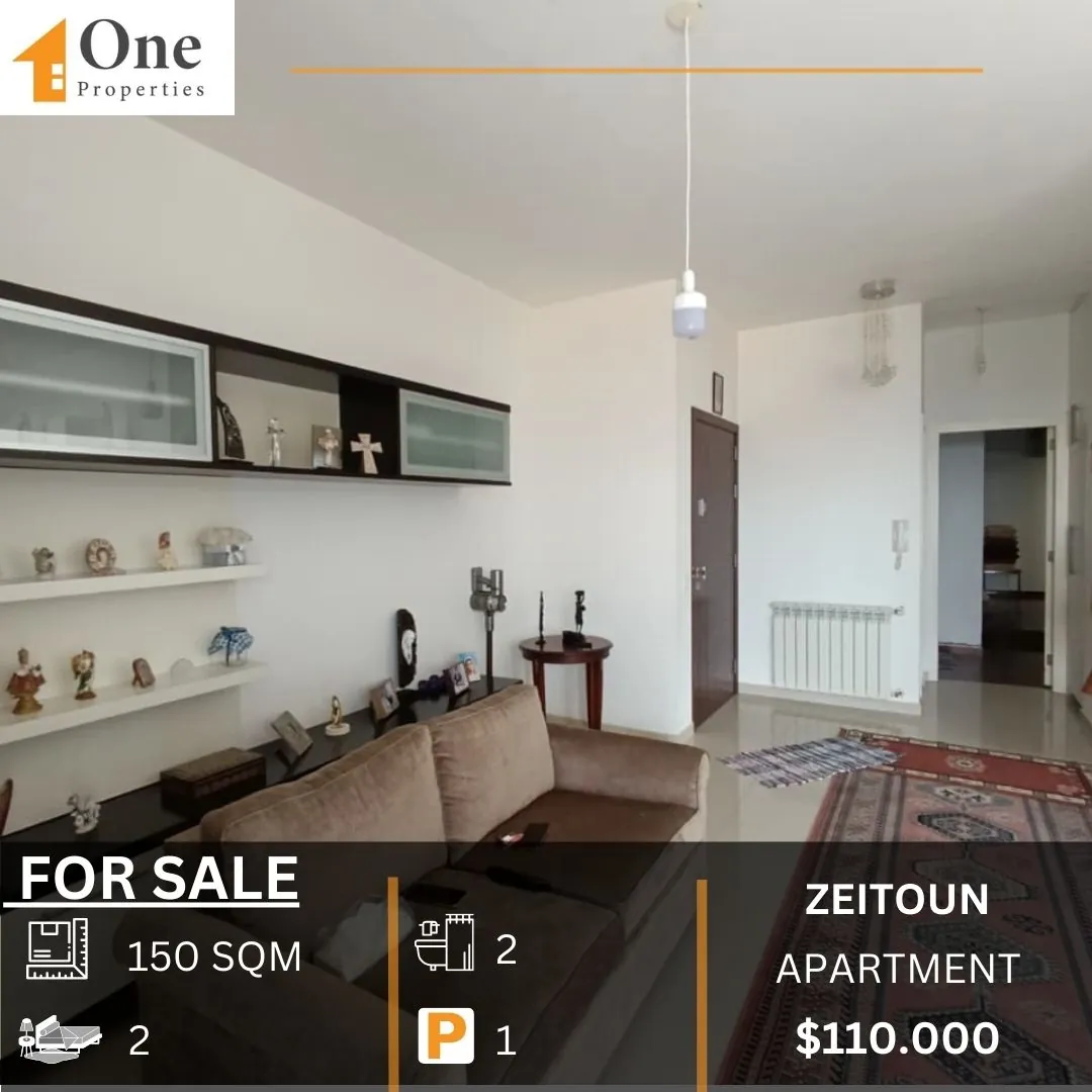 Apartment For Sale In Zeitoun Keserouan