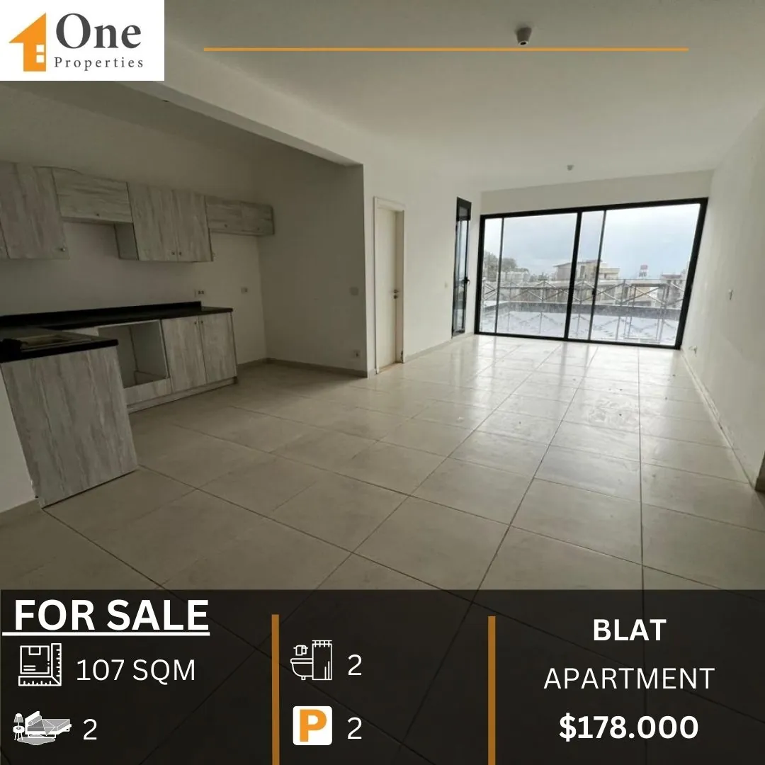 Brand New Apartment For Sale In Blat/Jbeil