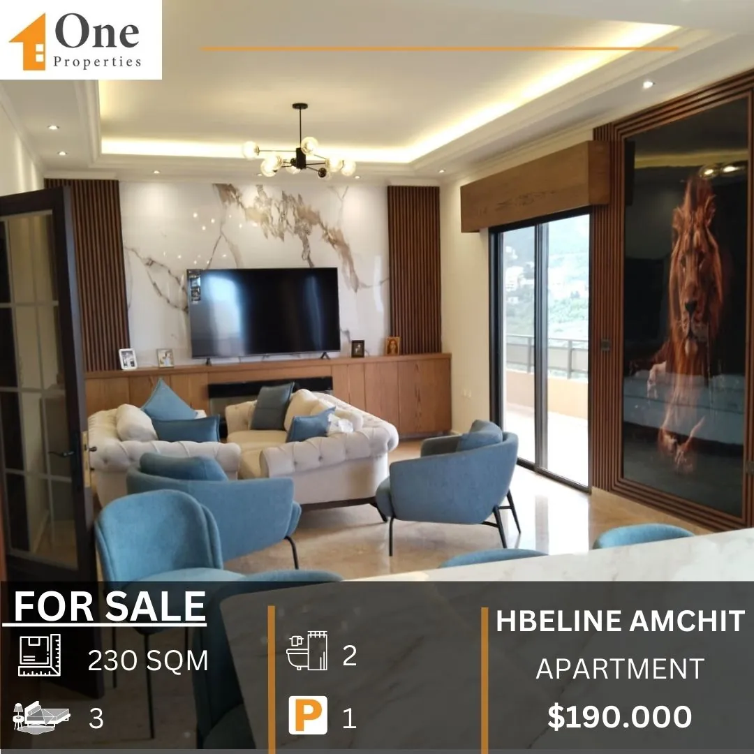 Apartment For Sale In Hbeline Amchit
