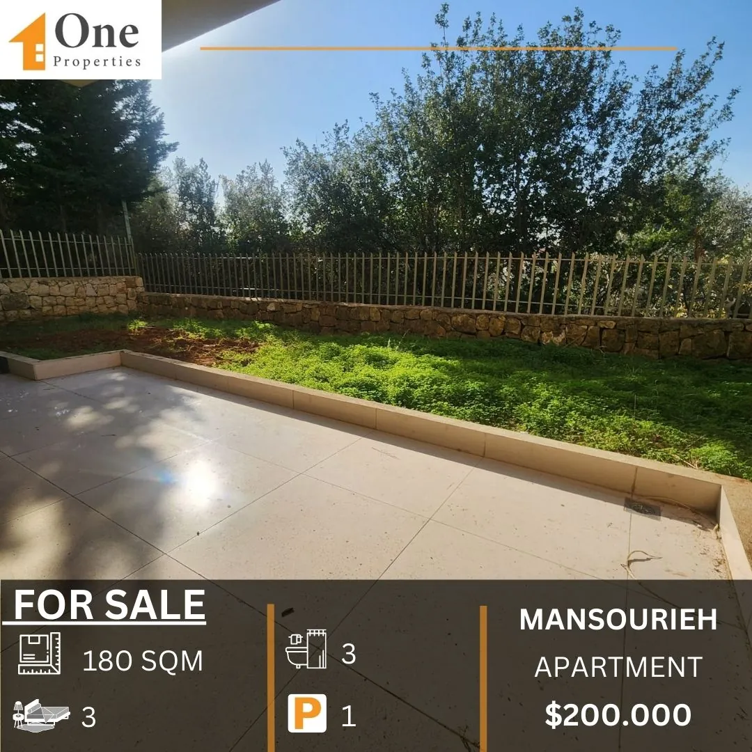 Apartment For Sale In Mansourieh