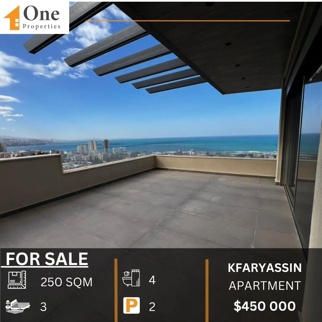 Apartment For Sale In Kfaryassin