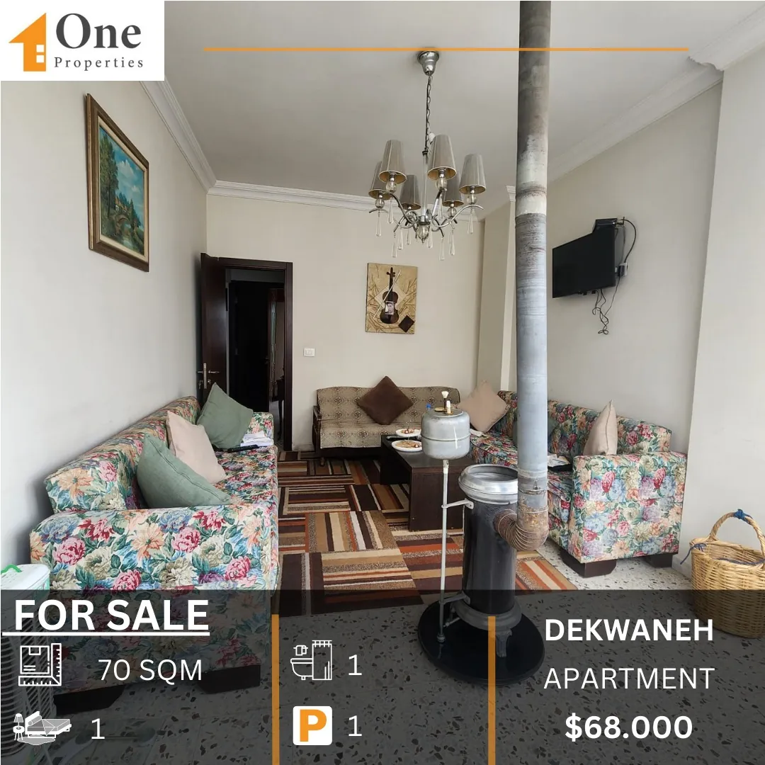 Apartment For Sale In Dekwaneh/Metn