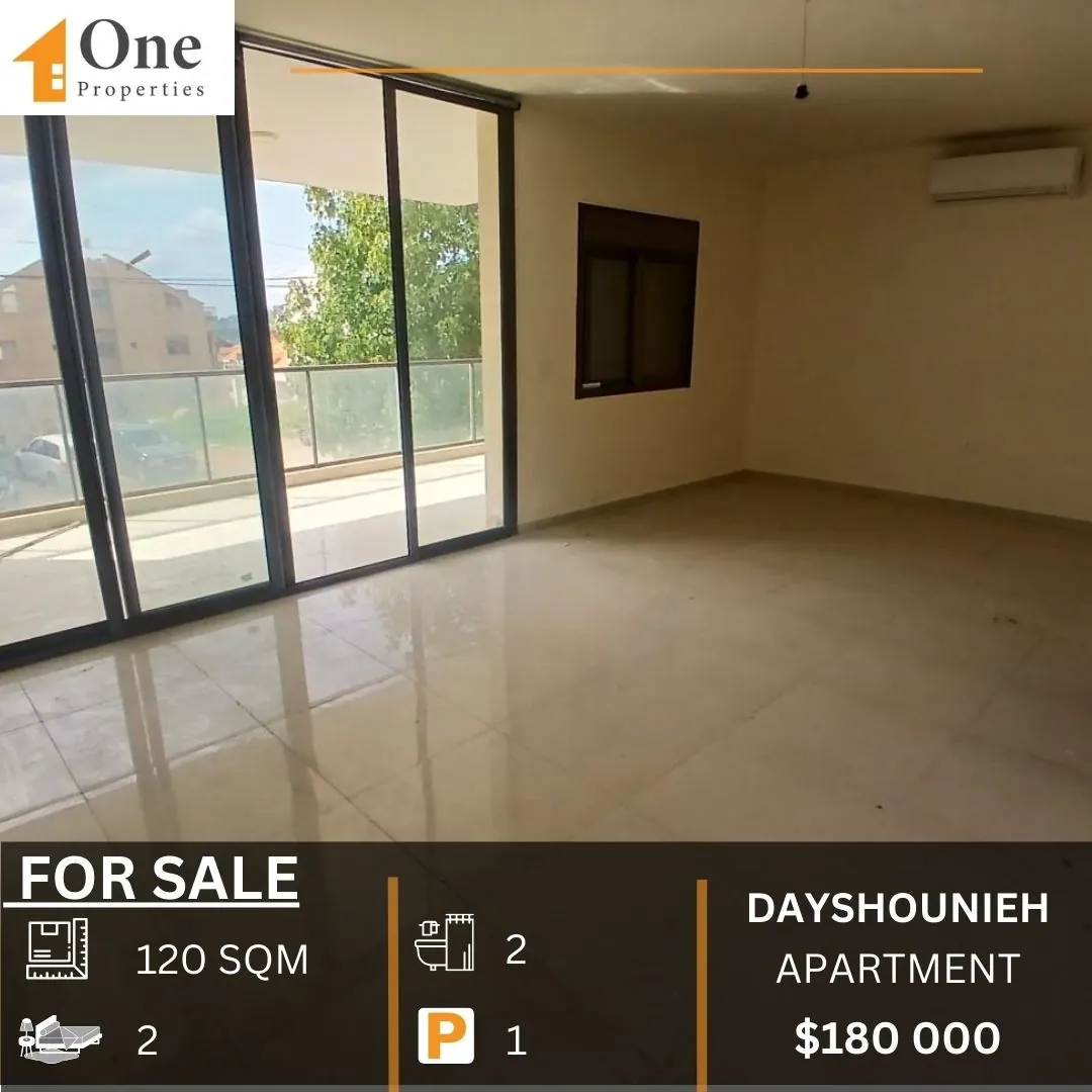 Brand New Apartment For Sale In Daychounieh-Mansourieh